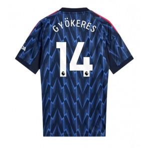 Arsenal Viktor Gyokeres #14 Gostujuci Dres 2025-26 Kratak Rukavima